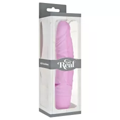 Classic Get Real - realistisk silikonvibrator (rosa)
