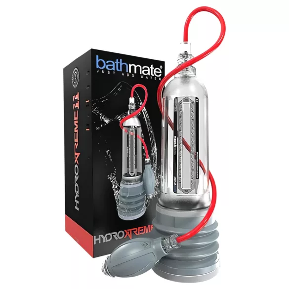 Bathmate HydroXtreme 11 - XL hydropumpe - gjennomsiktig
