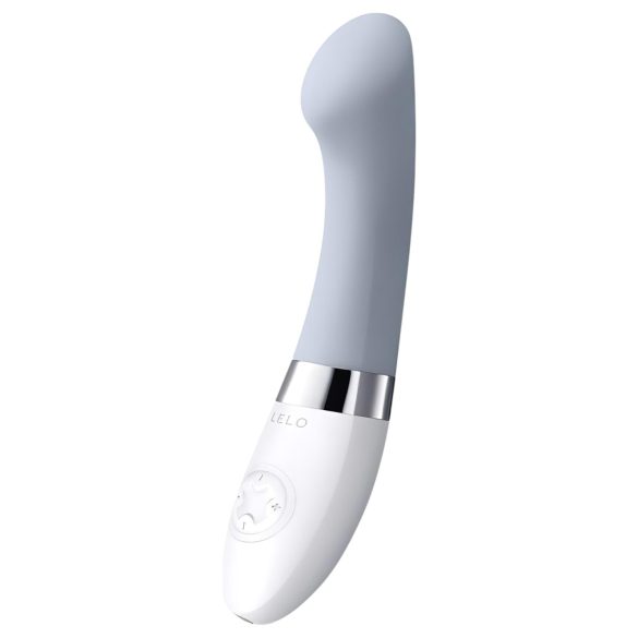 LELO Gigi 2 - silikon G-punkt vibrator (blå)