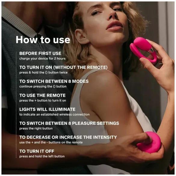 LELO Tiani 3 parvibrator silikon (lilla)