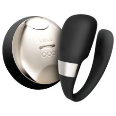 LELO Tiani 3 - silikon parvibrator (svart) LELO Tiani 3 - silikon parvibrator (svart)
