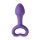 LOVELIFE BY OHMYBOD - EXPLORE - silikon anal dildo (lilla)