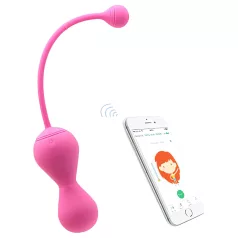   Magic Motion Kegel Master - App-styrt vibrerende knipekule (rosa)
