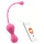 Magic Motion Kegel Master - App-styrt vibrerende knipekule (rosa)
