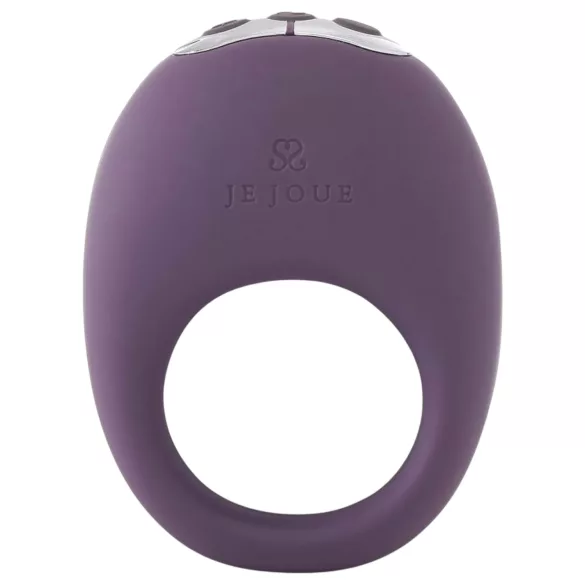 Je Joue Mio - oppladbar, vanntett, vibrerende penisring (lilla)