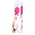 Bodywand Aqua - vanntett massasjestav (hvit/rosa)