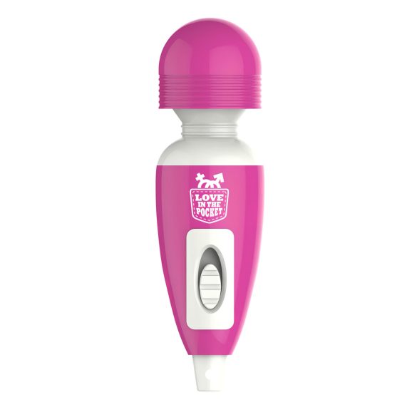 Love Wand - Mini Massasjevibrator (Rosa)