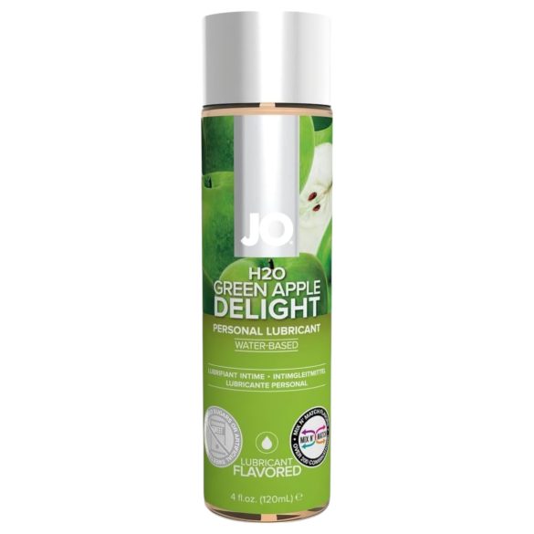 JO H2O vannbasert glidemiddel - grønt eple (120ml)