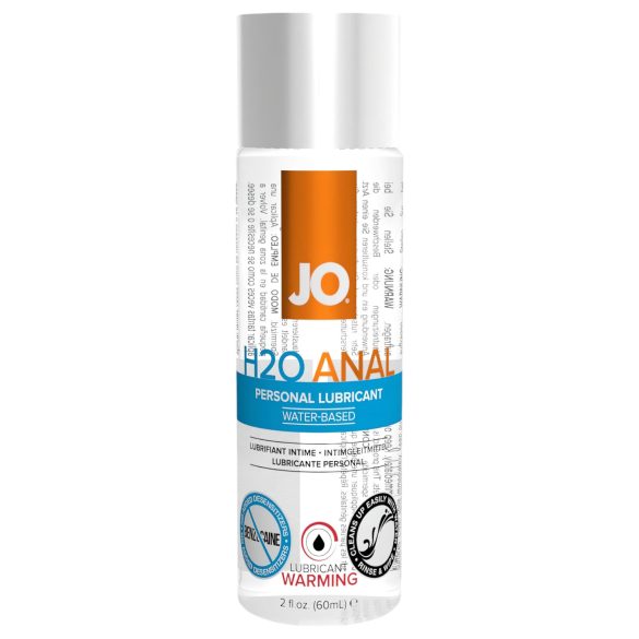 JO H2O Varmende Analsmøring - 60 ml