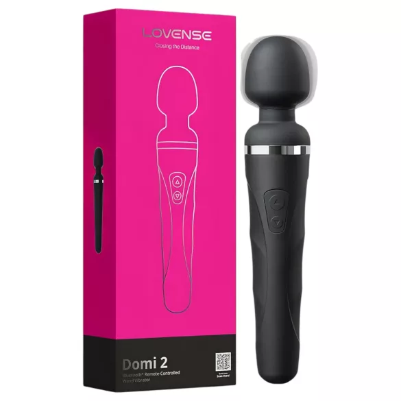 Lovense Domi 2 - App-styrt massasjonsvibrator (svart)
