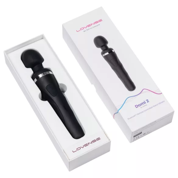 Lovense Domi 2 - App-styrt massasjonsvibrator (svart)