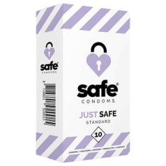 SAFE Just Safe - standard kondomer - vanilje (10 stk)