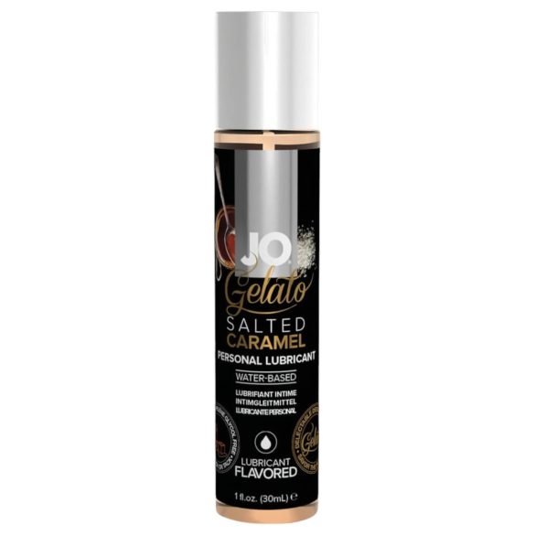 JO Gelato salt karamell - vannbasert glidemiddel (30 ml)