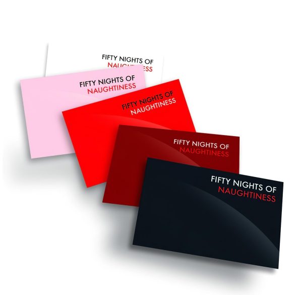 Fifty Nights: Lekende lyst - erotisk brettspill (engelsk)
