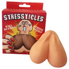 Stressticles - Stressballer - Testikler (naturlig) Stressticles - Stressballer - Testikler (naturlig)