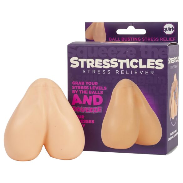 Stressticles - Stressballer - Testikler (naturlig)