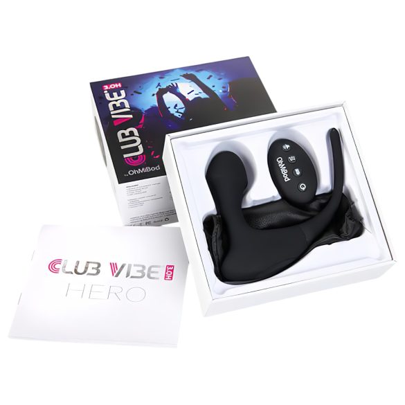 OHMIBOD Club Vibe 3 Hero - Prostata Vibrator (Musikkontrollert)