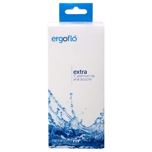 Perfect Fit Ergoflo Extra - anal- og intimdusj (svart)