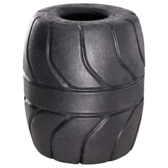 SilaSkin Penisring og Forlenger (svart)