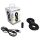 Bathmate Vibe Ring Eight - oppladbar vibrerende penisring (svart)