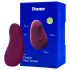 Dame Pom - oppladbar klitorisvibrator (lilla)