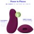 Dame Pom - oppladbar klitorisvibrator (lilla)