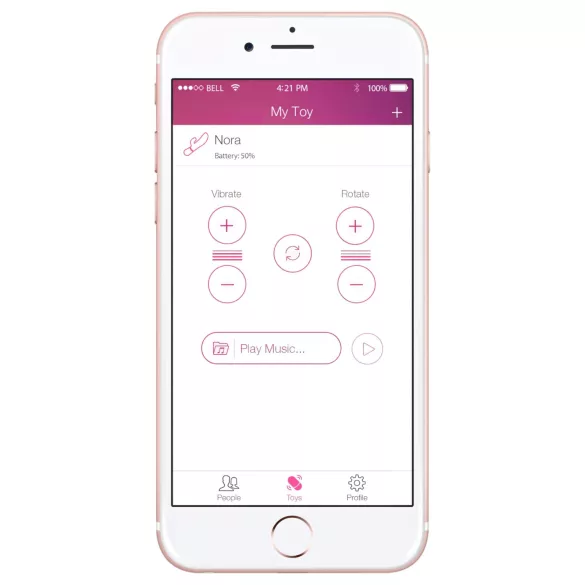 LOVENSE Nora - oppladbar vibrator