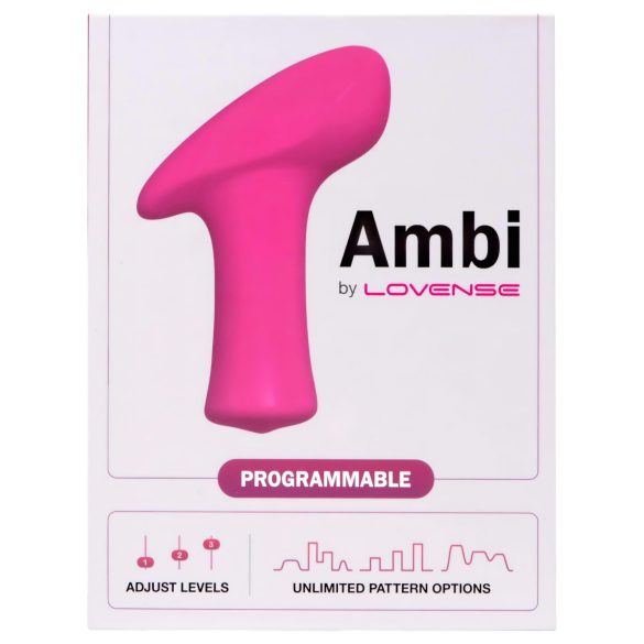 LOVENSE Ambi - smart, dobbelmotor klitorisvibrator (rosa)