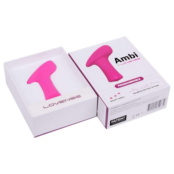 LOVENSE Ambi - smart, dobbelmotor klitorisvibrator (rosa)