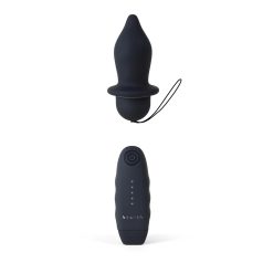 B SWISH Bfilled Classic - trådløs anal vibrator (svart)