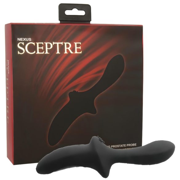 Nexus Sceptre - silikon prostata massør vibrator (svart)