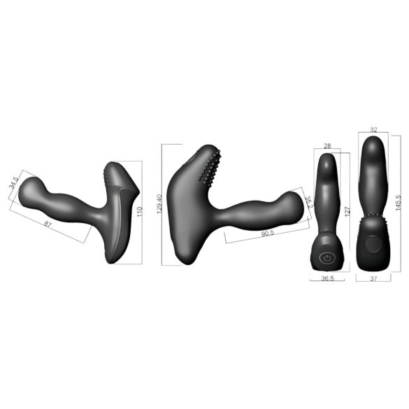 Nexus Revo Slim - fjernstyrt, roterende prostata-vibrator