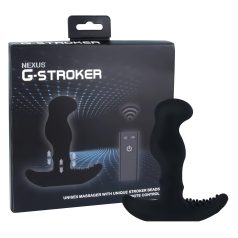 Nexus G-stroker - fjernstyrt prostata vibrator (svart)