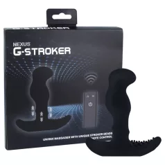 Nexus G-stroker - fjernstyrt prostata vibrator (svart)