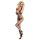Obsessive N106 - Åpen, halterneck netting jumpsuit - svart (S-L)