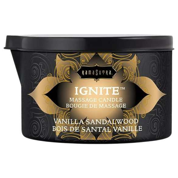 Kama Sutra - Vegansk Massasjevegglys - Vanilje og Sandeltre (170g)