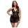 BACI Plus Size - Halterneck blonde-babydoll - svart (XL-XXL)