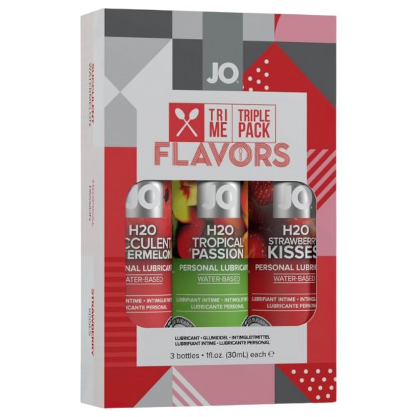 JO Smakssett - Glidemiddelpakke (3x30ml)
