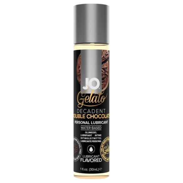 Jo Gelato dobbel sjokolade - spiselig vannbasert glidemiddel (30ml)
