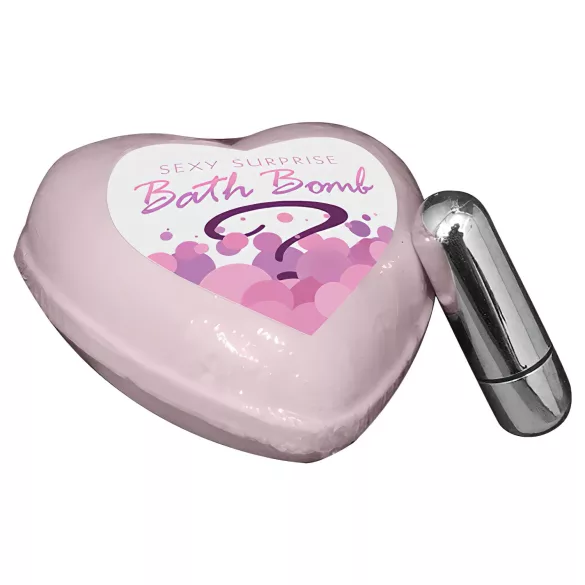 Kheper Games - badebombe med skjult mini-vibrator (champagne-jordbær)