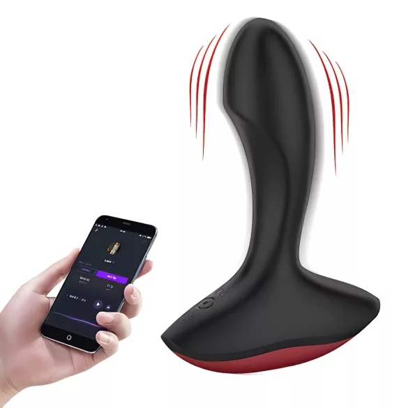 Magic Motion Solstice - App-styrt prostatavibrator for menn (svart)