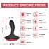Magic Motion Solstice - smart prostata vibrator (svart)