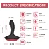 Magic Motion Solstice - App-styrt prostatavibrator for menn (svart)