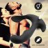 FEELZTOYS Black Jamba - trådløs, oppvarmet analvibrator (svart)