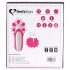 FEELZTOYS Clitella - oppladbar roterende munnvibrator (rosa)