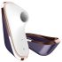 Satisfyer Traveler - bærbar klitorisstimulator (svart-hvit)