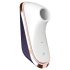 Satisfyer Traveler - bærbar klitorisstimulator (svart-hvit)