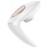 Satisfyer Pro 4 Par - trådløs luftbølgeparvibrator (hvit)
