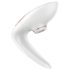 Satisfyer Pro 4 Par - trådløs luftbølgeparvibrator (hvit)