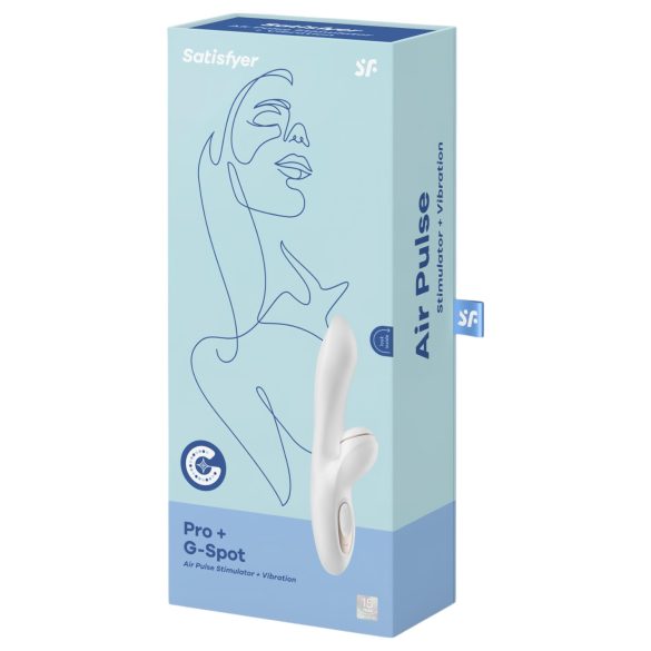 Satisfyer Pro+ G-punkt - klitorisstimulator og G-punktvibrator